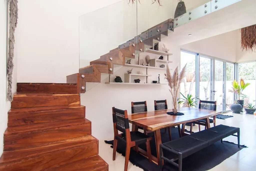 Casa Mono Boho Private Villa, La Veleta Tulum Mexico