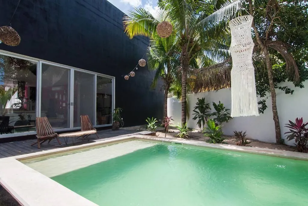 Casa Mono Boho Private Villa, La Veleta Tulum Mexico